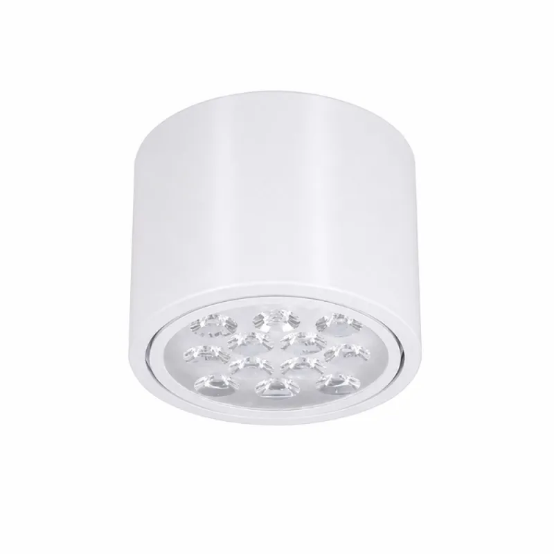 Luminaria De Exterior Roma 12W Negro en Blanco - Lámparas colgantes, Uruguay | Serlux