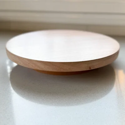 Pie de torta giratorio bajo en Madera natural - Decoración, Uruguay | Dreams On Time, vista 4
