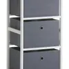 Cómoda ODBY 3 cajones blanco/gris en Blanco/gris - Cómodas, Uruguay | JYSK, vista 1 de 3