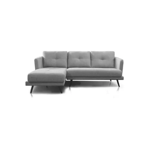 Sofá Con Chaise Triunfo - 3 Cuerpos - Gris Chaise Derecho en Gris - Sillones y sofás, Uruguay | Rústico Hogar