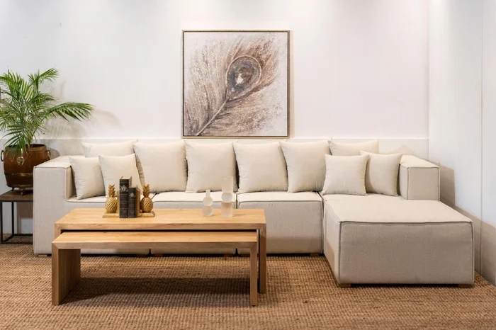 Sofa Atenas Con Isla en Beige - Sillones y sofás, Uruguay | Marvic, vista 2