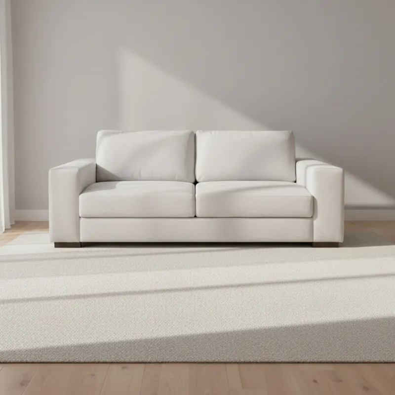Sofa 3 Cuerpos Tela Natural-beige Smart Beige en Beige - Sillones y sofás, Uruguay | Divino