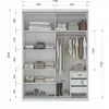 Ropero puertas corredizas SOUTH Plus - Roperos y placares, Uruguay | Nario Hogar, vista 4 de 4