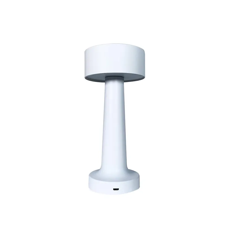 Lámpara de Mesa Tuvalu Portátil Recargable White en Blanco - Lámparas de mesa, Uruguay | Serlux