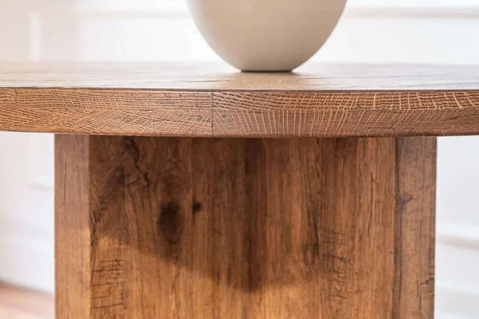 MESA COMEDOR GALERIE - HAYA MACIZA - 1.20 MTS en Marrón - Mesas de comedor, Uruguay | La Iberica, vista 11