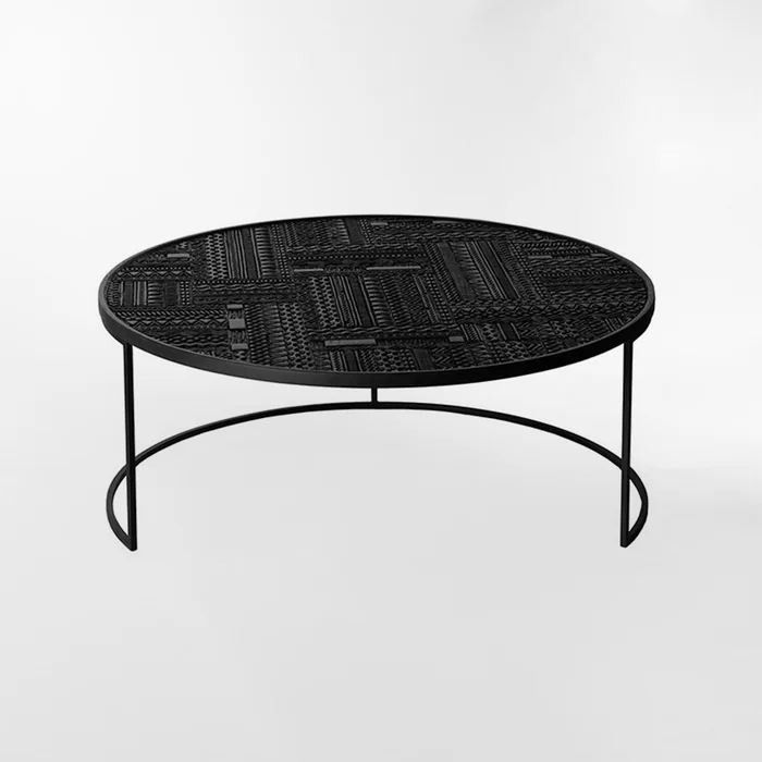 MESA DE CENTRO VOLTA NEGRO SET x 2 en Negro - Mesas de comedor, Uruguay | Viasono, vista 4