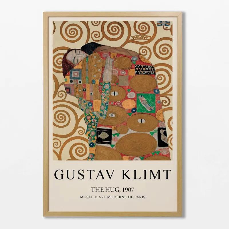 Gustav Klimt - The hug en Multicolor - Láminas, Uruguay | La Cuadrería