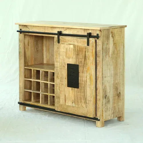 A83B Aparador 110x40x90 en Madera natural - Aparadores y recibidores, Uruguay | Victoriana