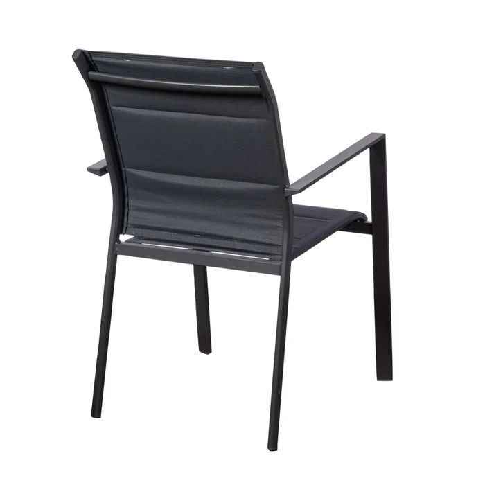 Silla De Exterior Aluminio Gris Portofino en Gris - Muebles para el exterior, Uruguay | Divino, vista 4
