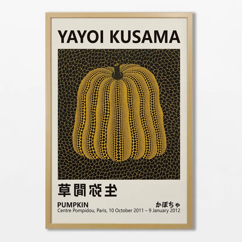 Yayoi Kusama - Pumpkin - Láminas, Uruguay | La Cuadrería