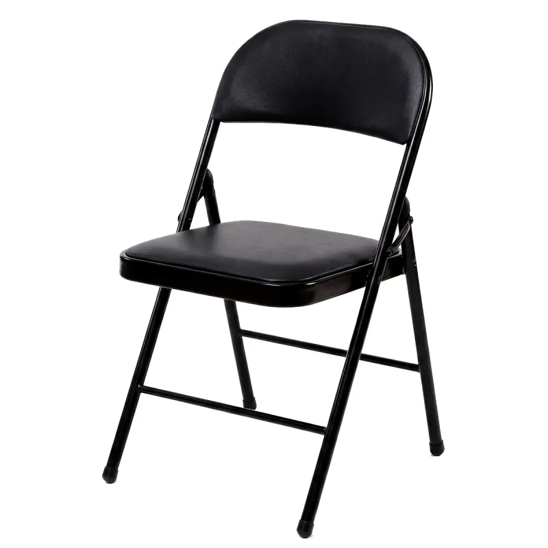 Silla Plegable Simil Cuero - Dark en Negro - Muebles para el exterior, Uruguay | Delta Center