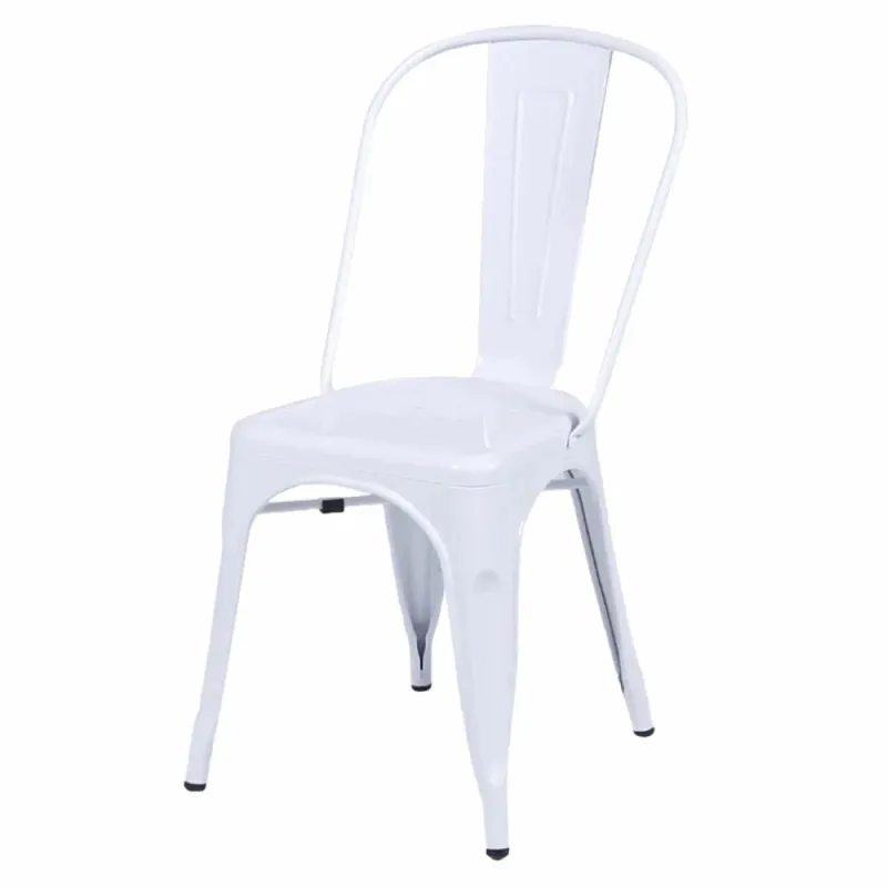 Silla Off - Blanco en Blanco - Sillas, Uruguay | Ecowood