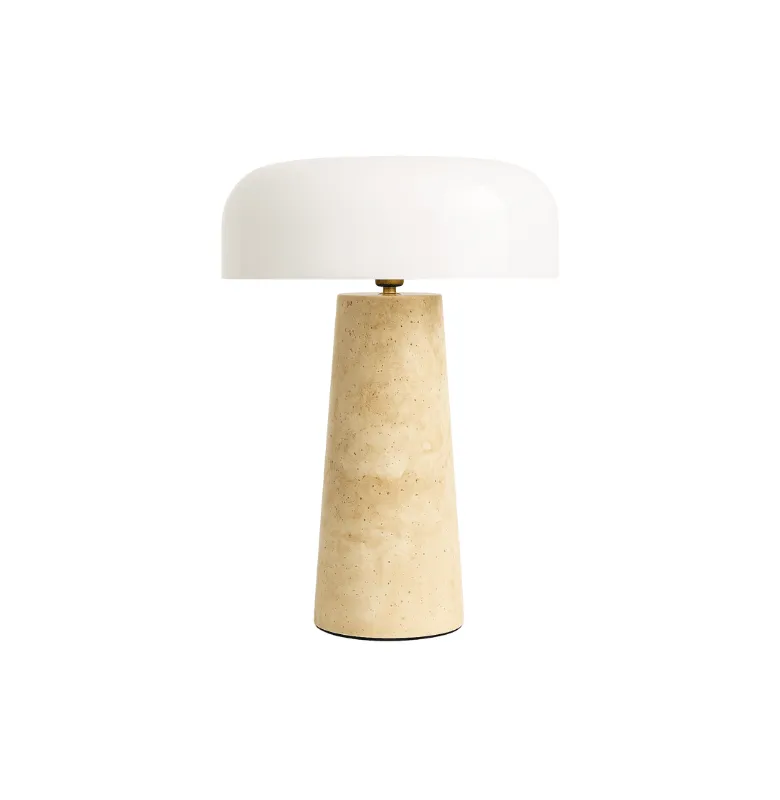 L.MESA KYOTO 30X40 en Beige - Lámparas de mesa, Uruguay | Masinfinito Casa