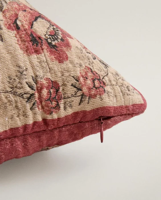 FUNDA COJÍN FLORES - Textiles, Uruguay | Zara Home, vista 5