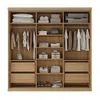 Ropero Placard 3 Puertas Mdf Natural-beige South en Madera natural - Roperos y placares, Uruguay | Divino, vista 2 de 3