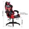 Silla Gamer Ergonomica Rojo y Negro en Rojo - Escritorios y sillas de escritorio, Uruguay | Unilux, vista 6 de 6