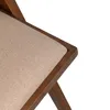 Silla De Comedor Madera-y-tela Marron Inari en Marrón - Sillas, Uruguay | Divino, vista 3 de 5