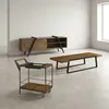 Mesa Central + Rack + Carro Bar York en Marrón - Mesas de living, Uruguay | Divino, vista 1 de 5