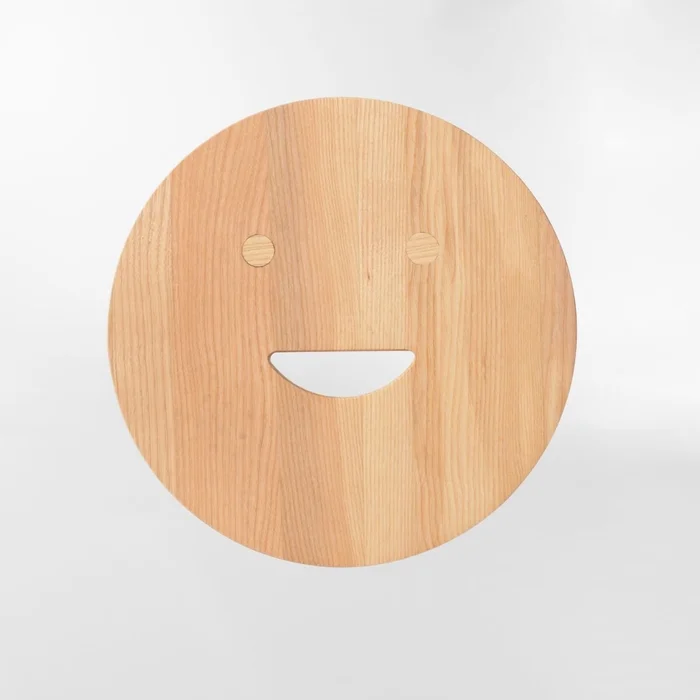 BANCO EMOJY MARRÓN en Madera natural - Butacas, banquetas y puffs, Uruguay | Viasono, vista 2
