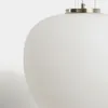 Lámpara de techo Ardali de cristal ahumado y acero con acabado cepillado - Ø25 cm en Blanco - Lámparas colgantes, Uruguay | Kavehome, vista 4 de 6