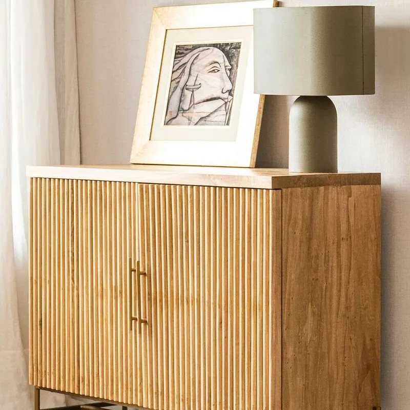MUEBLE / BARCITO TEVA - ALAMO en Madera natural - Bibliotecas, Uruguay | La Iberica