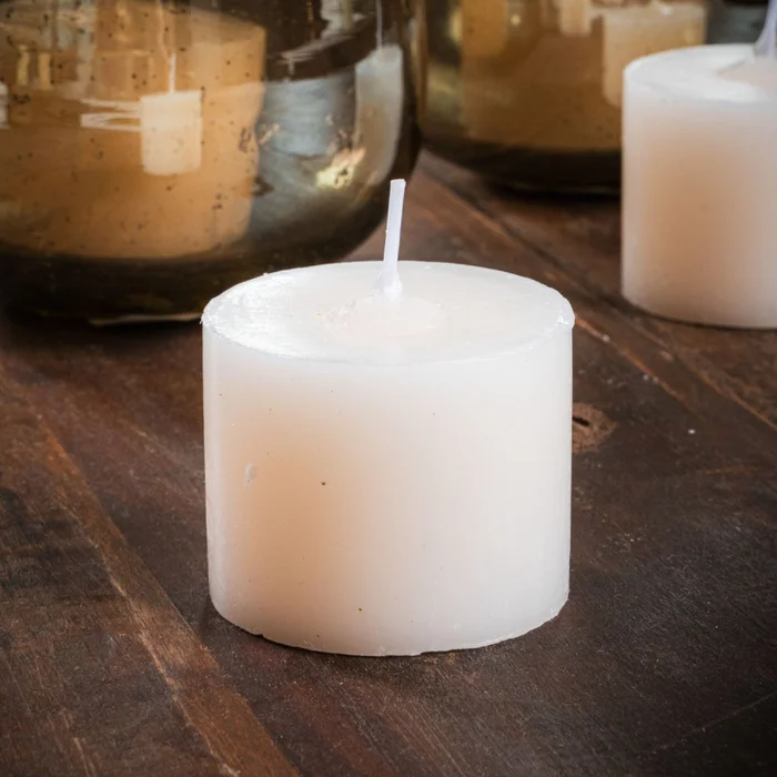 Vela 6x5 en Blanco - Velas y Portavelas, Uruguay | Soho Deco, vista 2