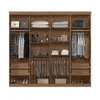 Ropero Placares Master Vip 8 Puertas 8 Estantes Con Espejo - Roperos y placares, Uruguay | Muebles Express, vista 3 de 4