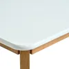 Mesa de comedor JEGIND 80x130 roble/blanco en Blanco/roble - Mesas de comedor, Uruguay | JYSK, vista 2 de 5