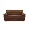 Sillón 100% Cuero - 2 Cuerpos Promax - Marrón en Marrón - Sillones y sofás, Uruguay | Ecowood, vista 3 de 4