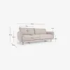 Sofá Carlota 3 - beige 213 cm en Beige - Sillones y sofás, Uruguay | Kavehome, vista 9 de 9