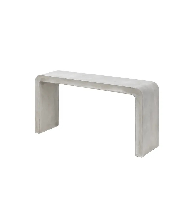 MESA CONSOLA CEMENTO AVOLA en Gris - Muebles, Uruguay | Masinfinito Casa