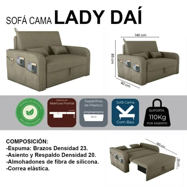 LADY DY en Azul - Sillones y sofás, Uruguay | Palermo Casa Deco, vista 2