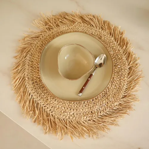 Manteles de Sisal Loreta Set x8 - Decoración, Uruguay | Casakos