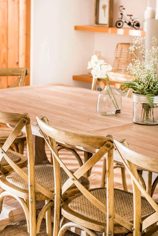MESA COMEDOR DE OLMO ISABEL - 2.50 X 1.00 MTS en Madera natural - Mesas de comedor, Uruguay | La Iberica, vista 16
