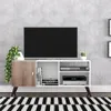 Rack Tv Linea Retro Mesa De Living 1 Puerta Rt3014 Blanco en Blanco - Escritorios y sillas de escritorio, Uruguay | Soy Hogar, vista 5 de 5