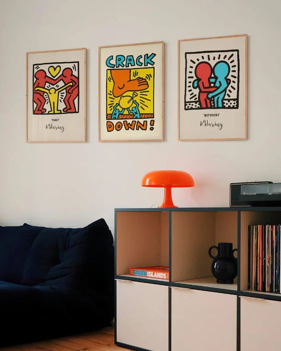 Keith Haring en Multicolor - Arte, Uruguay | La Cuadrería