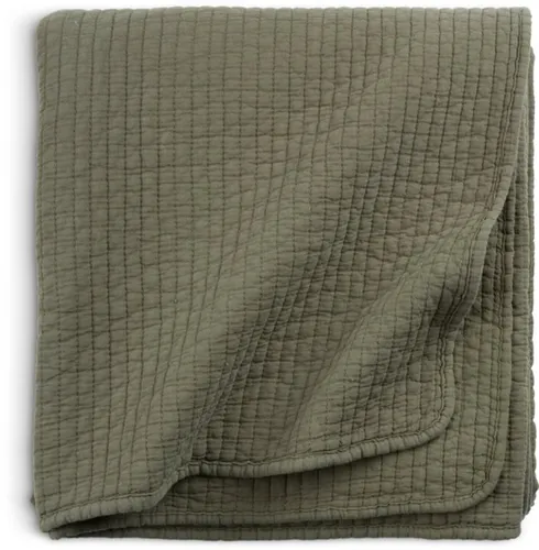 Manta SIVBLOM 130x180 verde oscuro en Verde - Textiles, Uruguay | JYSK