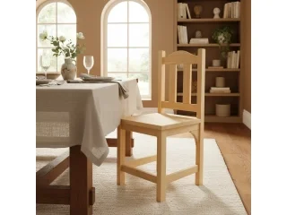 Silla de Pino en Madera natural - Mesas de comedor, Uruguay | Quesal, vista 7