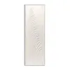 CUADRO 90x30cm MARCO HOJA BLANCO Y NEGRO 2 en Blanco - Decoración de pared, Uruguay | Koz, vista 1 de 3