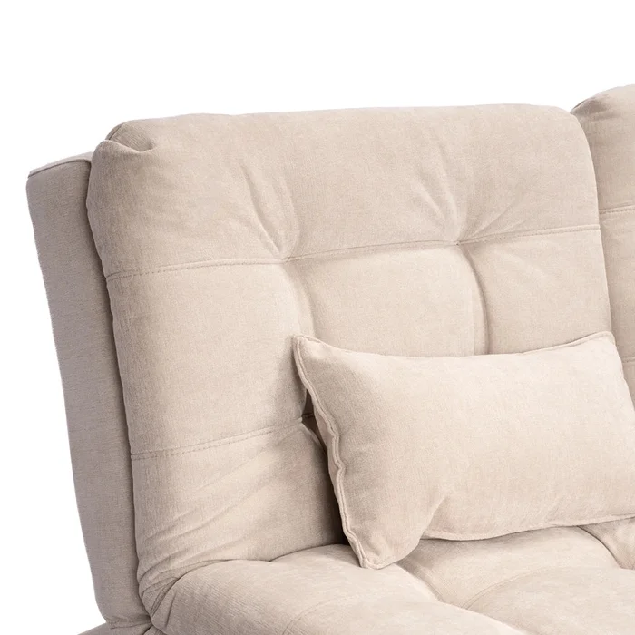 Sillón Cama con Chaise Izquierdo y derecho - Vértice - Beige en Beige - Sillones y sofás, Uruguay | Ecowood, vista 3