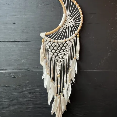 Atrapasueños Luna Rotan - Decoración, Uruguay | Balihai