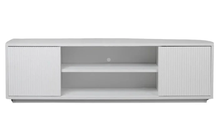 Rack SPACE Blanco 2.00 m en Blanco - Muebles para TV, Uruguay | Finkel