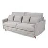 Sofá Realeza - Tela Microfibra - 3 cuerpos - 12073 (Greige) en Beige - Sillones y sofás, Uruguay | NYR, vista 5 de 5