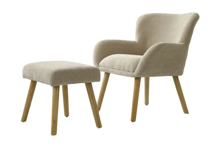 Butaca MIMI - Beige en Beige - Butacas, banquetas y puffs, Uruguay | Finkel, vista 2