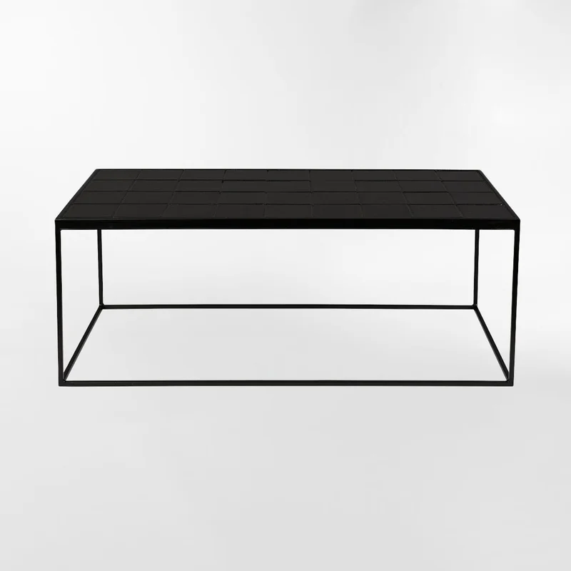 Mesa de centro GLAZED Negro en Negro - Mesas de comedor, Uruguay | Viasono, vista 3