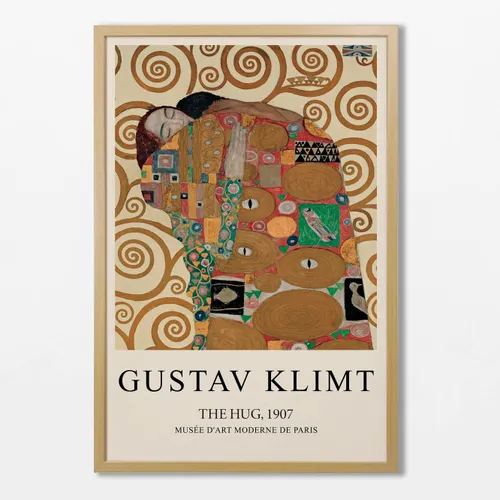 Gustav Klimt - The hug en Multicolor - Láminas, Uruguay | La Cuadrería