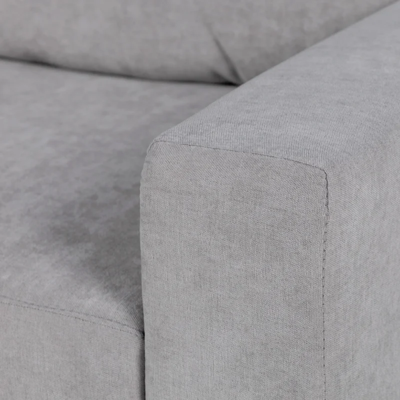 Sofá Modus (Outlet) - Tela Microfibra - 3 cuerpos - Berlin 05 (Ceniza) en Gris - Sillones y sofás, Uruguay | NYR, vista 3