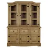 CRISTALERO 6 PUERTAS 3 CAJONES NATURAL MEX009 - Aparadores y recibidores, Uruguay | Alfa Ventas, vista 2 de 2