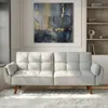 Sofa cama Frida en Gris - Sillones y sofás, Uruguay | La Cueva Muebles, vista 2 de 12