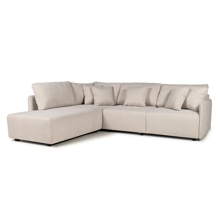 Rinconera Modulare - Tela Microfibra - Chaise izquierdo - FX4-10 (Beige) en Beige - Sillones y sofás, Uruguay | Nyr, vista 2